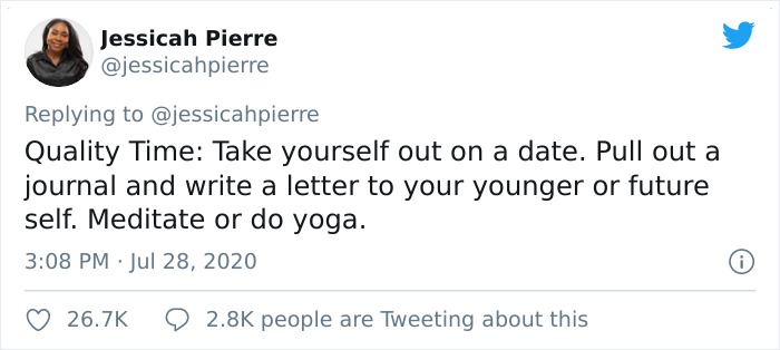 Woman Shares Tips On How To Practice Love Languages On Yourself