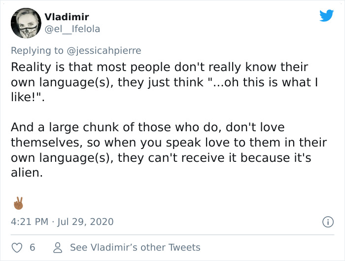 Woman Shares Tips On How To Practice Love Languages On Yourself