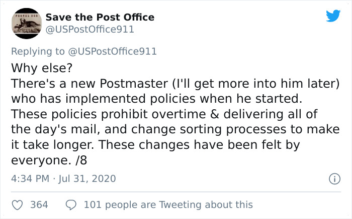 This Twitter Thread Petitions The US To Fix Its Post Office System By Suggesting Surprisingly Effective Solutions