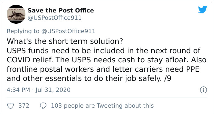 This Twitter Thread Petitions The US To Fix Its Post Office System By Suggesting Surprisingly Effective Solutions This Twitter Thread Petitions The US To Fix Its Post Office System By Suggesting Surprisingly Effective Solutions