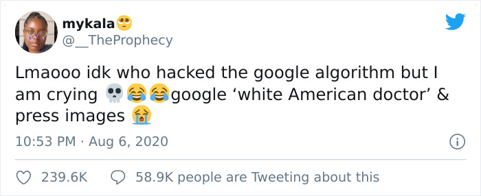 Twitter User Finds Out That Googling “White American Doctor” Results In Photos Of African Americans, Turns Out There's An Explanation For This