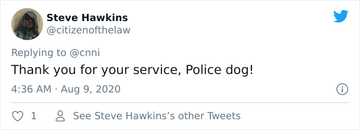 Police Dog Finds Missing Mother And Baby On His First Day At Work