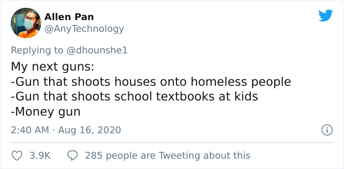 &lsquo;American Solution To An American Problem&rsquo;: Guy Constructs A Gun That Shoots Masks Onto People&rsquo;s Faces