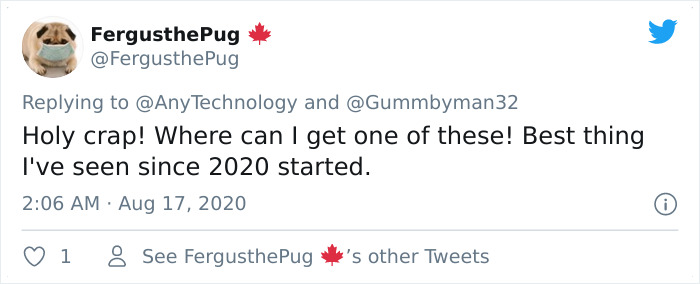 &lsquo;American Solution To An American Problem&rsquo;: Guy Constructs A Gun That Shoots Masks Onto People&rsquo;s Faces