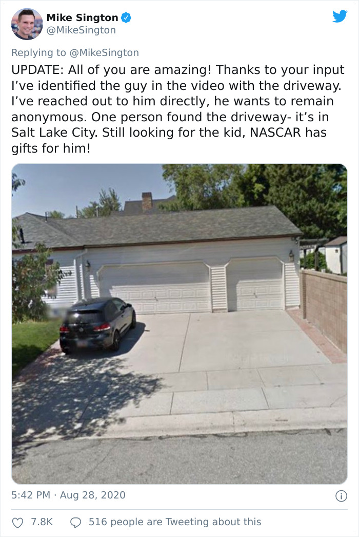 Guy&rsquo;s Security Cam Catches Neighbor Kid Tearing It Up On His Driveway, He Decides To Do Something About It