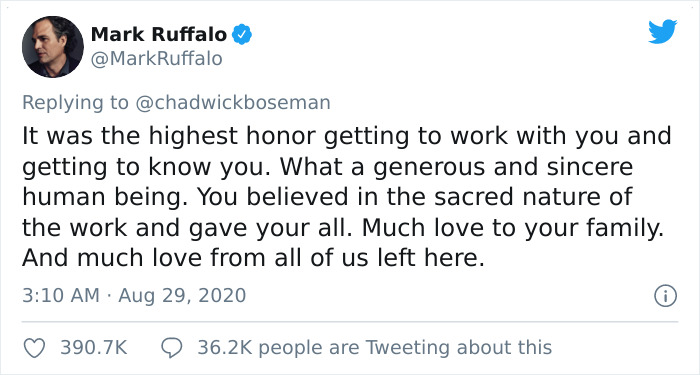 Chadwick Boseman&rsquo;s Co-Star Reveals The Last Message That He Received From Him