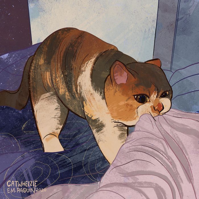 Drawing-Cats-Everyday-Em-Paquin