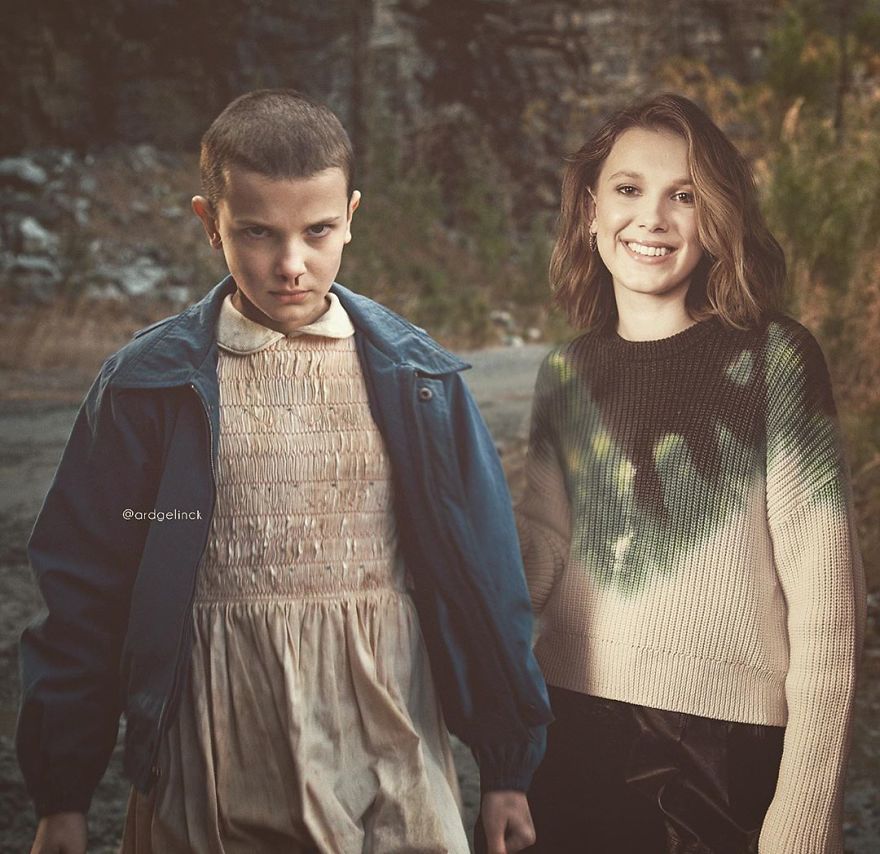 Millie Bobby Brown And Eleven