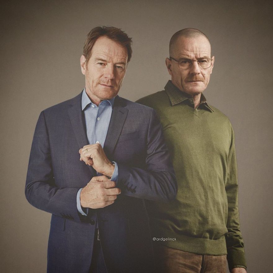Brian Cranston And Walter White