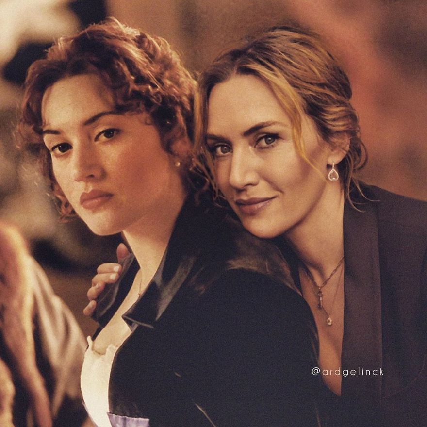 Kate Winslet And Rose Dewitt Bukater