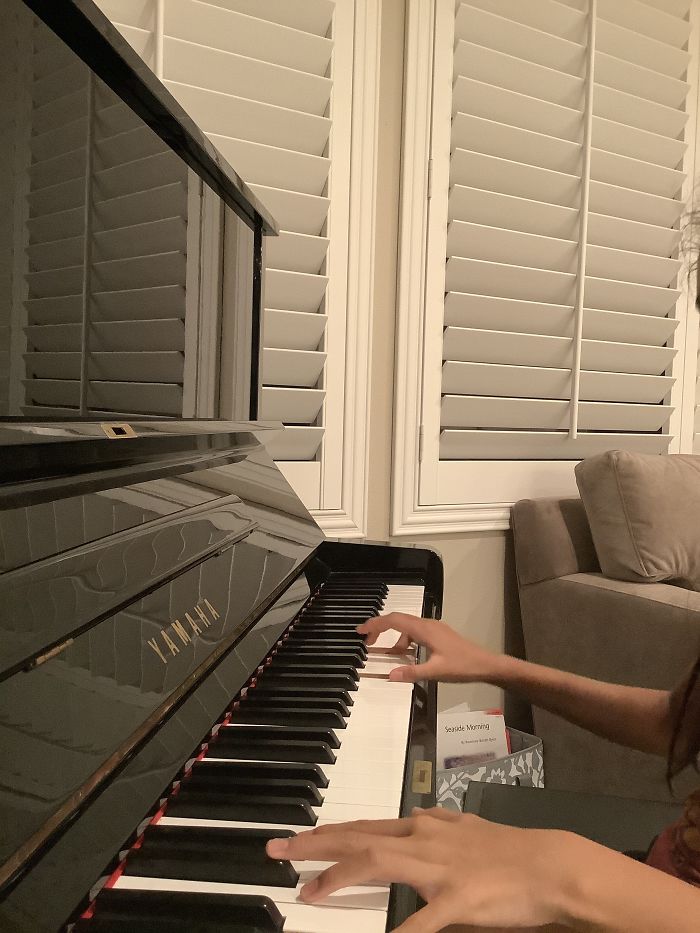 I Love Playing Piano. Played Since I Was Four