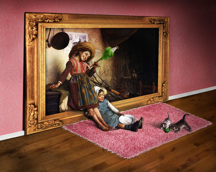 These Artists Challenged Themselves To Bring Characters From Classic Paintings To The Real World