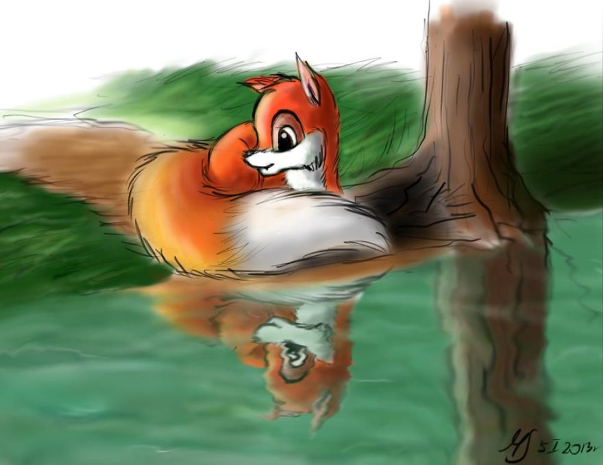 The Results Of Drawing Foxes For 8 Years The Results Of Drawing Foxes For 8 Years