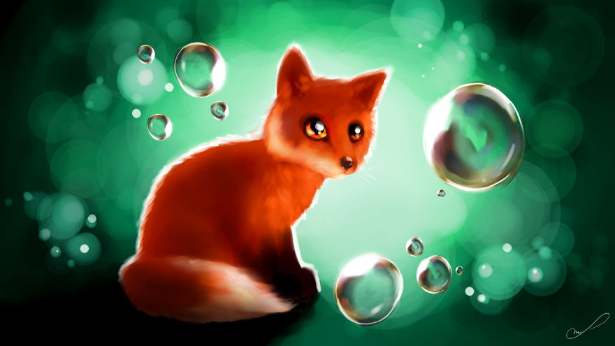 The Results Of Drawing Foxes For 8 Years The Results Of Drawing Foxes For 8 Years