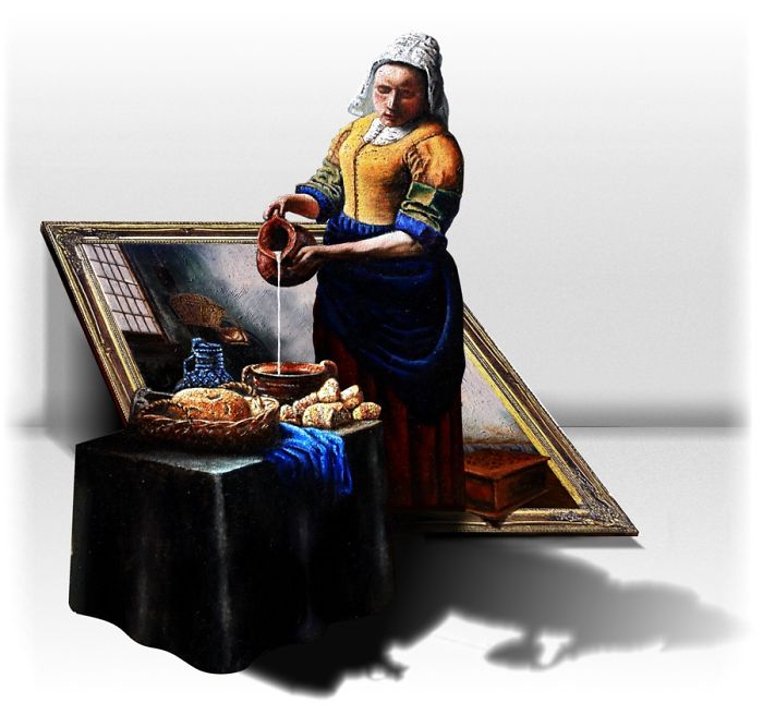 These Artists Challenged Themselves To Bring Characters From Classic Paintings To The Real World