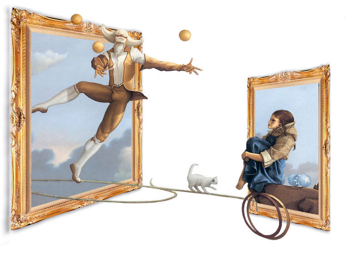 These Artists Challenged Themselves To Bring Characters From Classic Paintings To The Real World