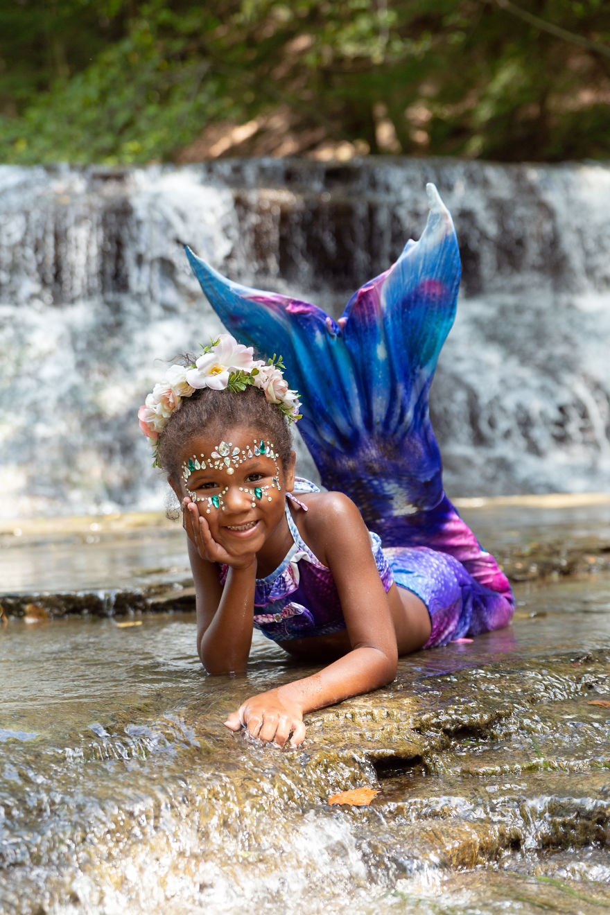 Little Mermaids And Waterfalls