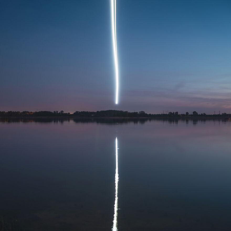 I've Painted Night Landscapes With A Drone