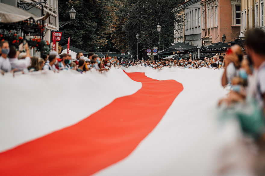Belarus Is Facing The Biggest Protests In History And 50,000 Lithuanians Joined Hands In The &lsquo;Freedom Way&rsquo; In Solidarity