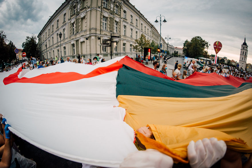Belarus Is Facing The Biggest Protests In History And 50,000 Lithuanians Joined Hands In The ‘Freedom Way’ In Solidarity Belarus Is Facing The Biggest Protests In History And 50,000 Lithuanians Joined Hands In The ‘Freedom Way’ In Solidarity
