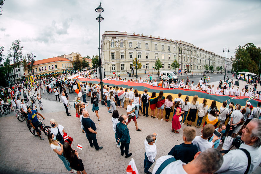 Belarus Is Facing The Biggest Protests In History And 50,000 Lithuanians Joined Hands In The ‘Freedom Way’ In Solidarity Belarus Is Facing The Biggest Protests In History And 50,000 Lithuanians Joined Hands In The ‘Freedom Way’ In Solidarity