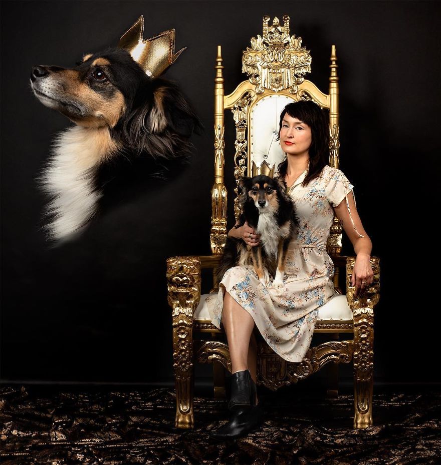 Portraits-Pets-And-Owners-Double-Exposure-Photography-Danielle-Spires