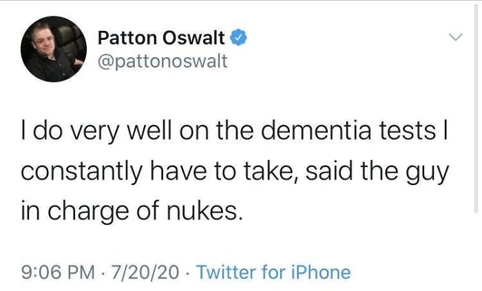 Patton Oswalt Is Always On Point