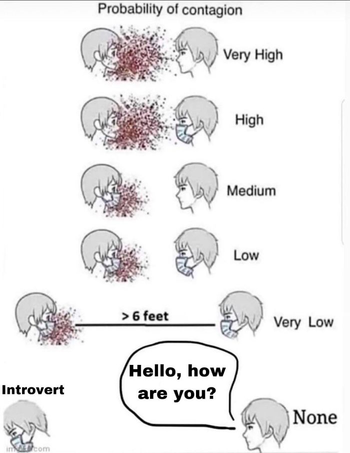 If Everybody Would Be An Introvert Than Corona Would Be Dead Within 7 Days