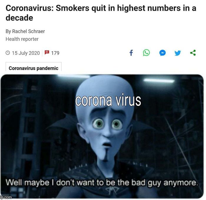 Corona Virus Makes People Healthier