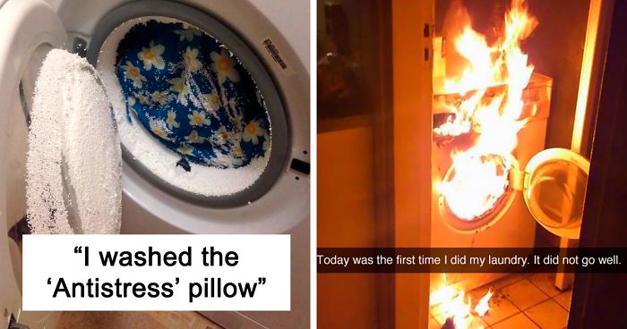 50 Times People Did Their Laundry With Disastrous Or Funny Results50 Times People Did Their Laundry With Disastrous Or Funny Results