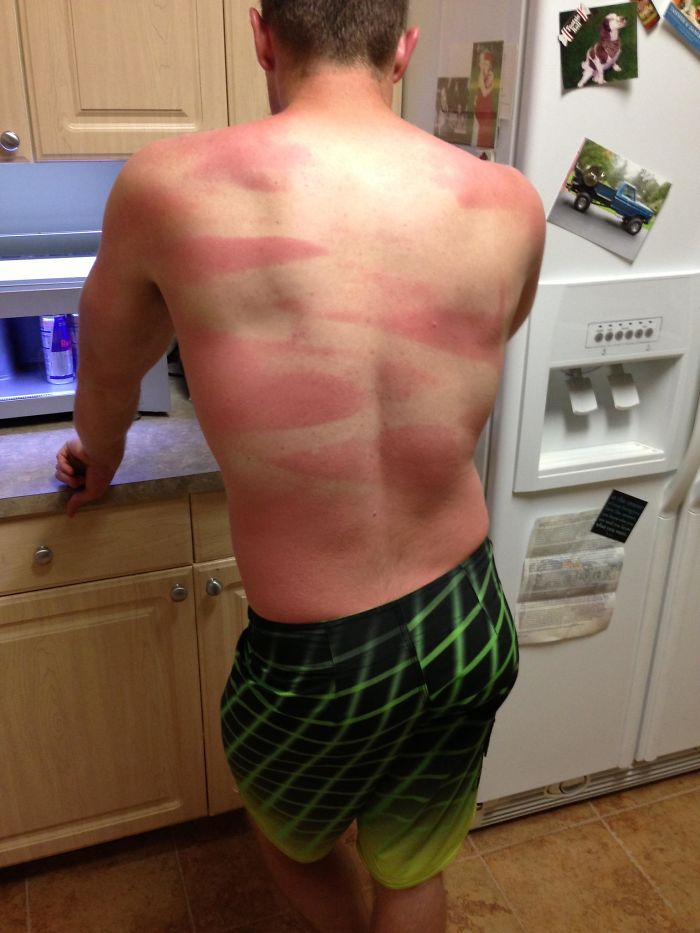 "Just Spray It Quickly Dude, I Don't Need You To Rub It In"