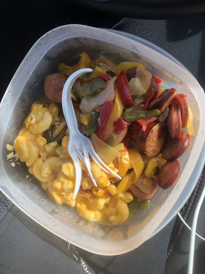 Left My Fork In The Microwave Today