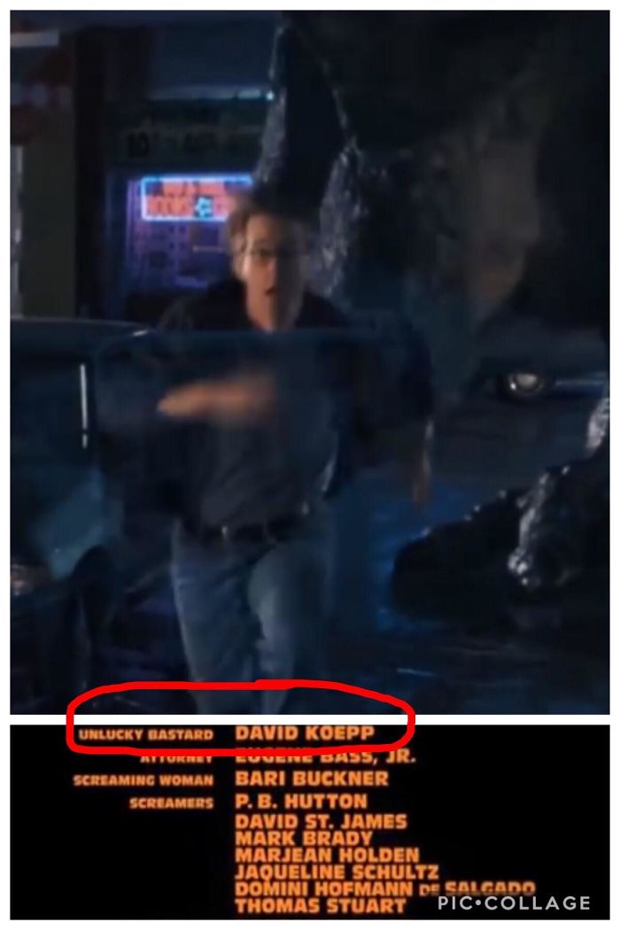 In “The Lost World: Jurassic Park”, The Random Citizen Who Gets Eaten By The T-Rex Is Named “Unlucky Bastard” In The Credits