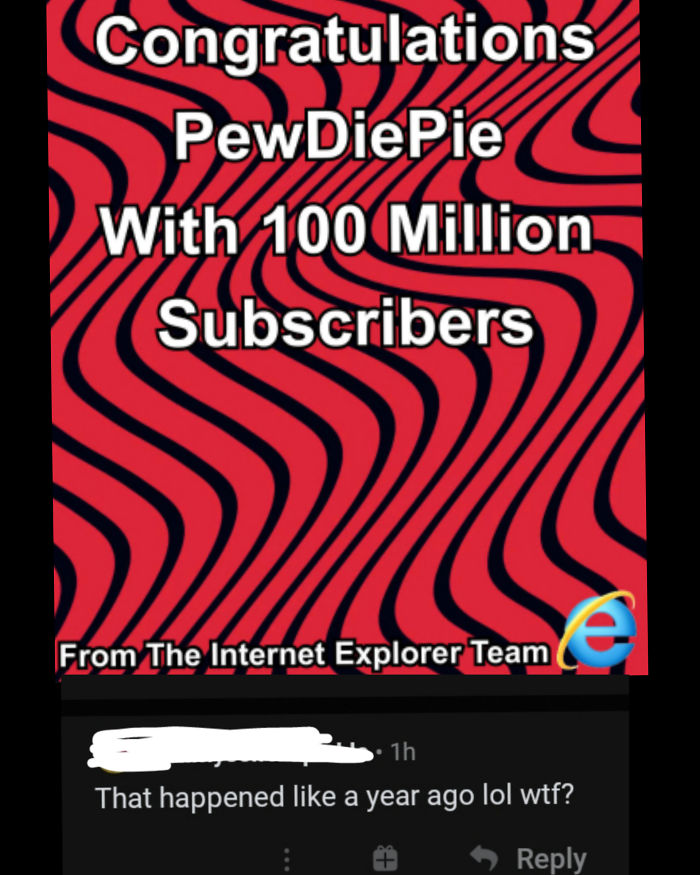 He Realy Did Not Get That Wow.