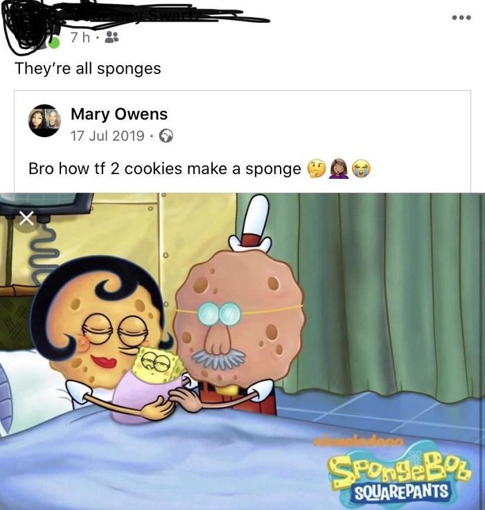 2 Cookie = Sponge