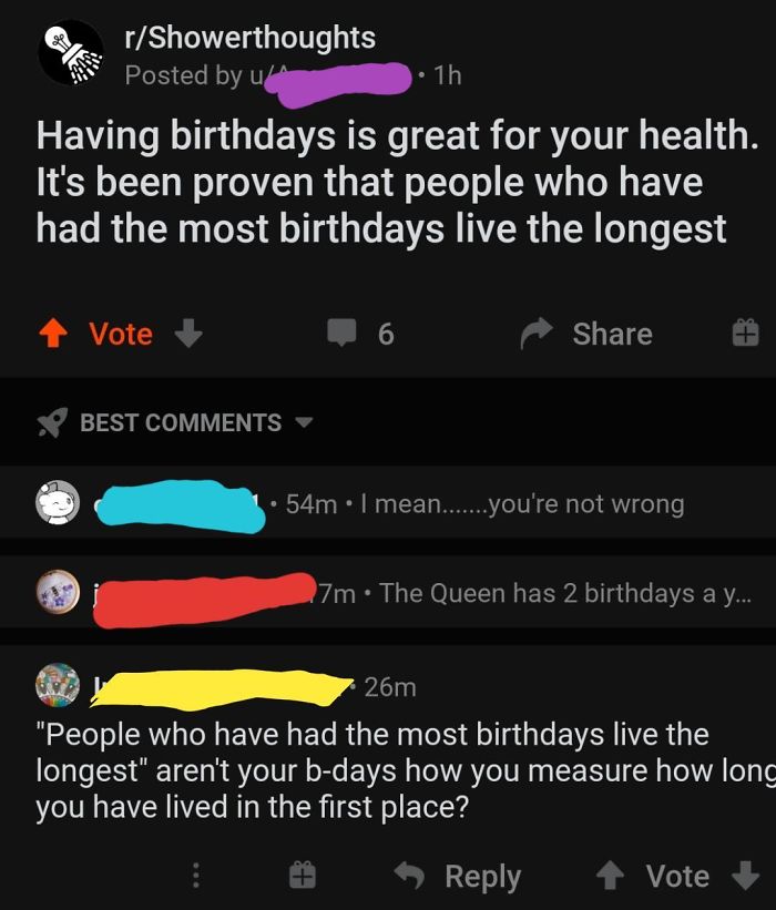 Today Someone Learned How Birthdays Work