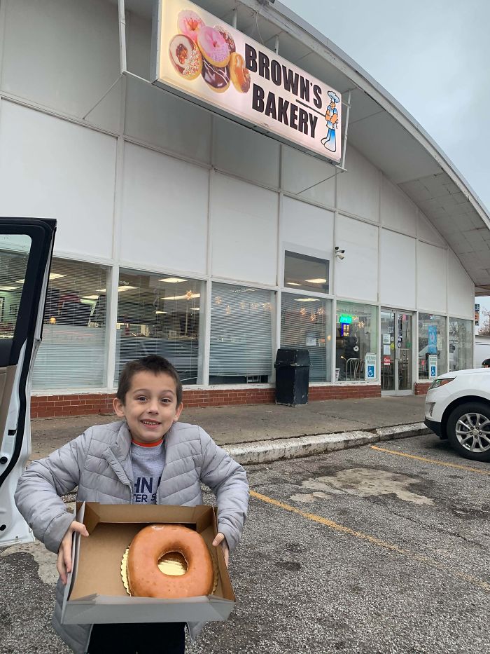 I Told My Son He Could Only Get One Donut