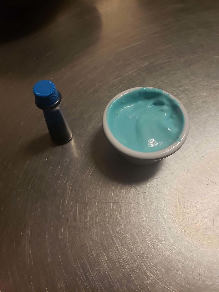 A Customer Jokingly Complained To The Bartender That His Blue Cheese Wasn't Blue The Last Time He Ordered It