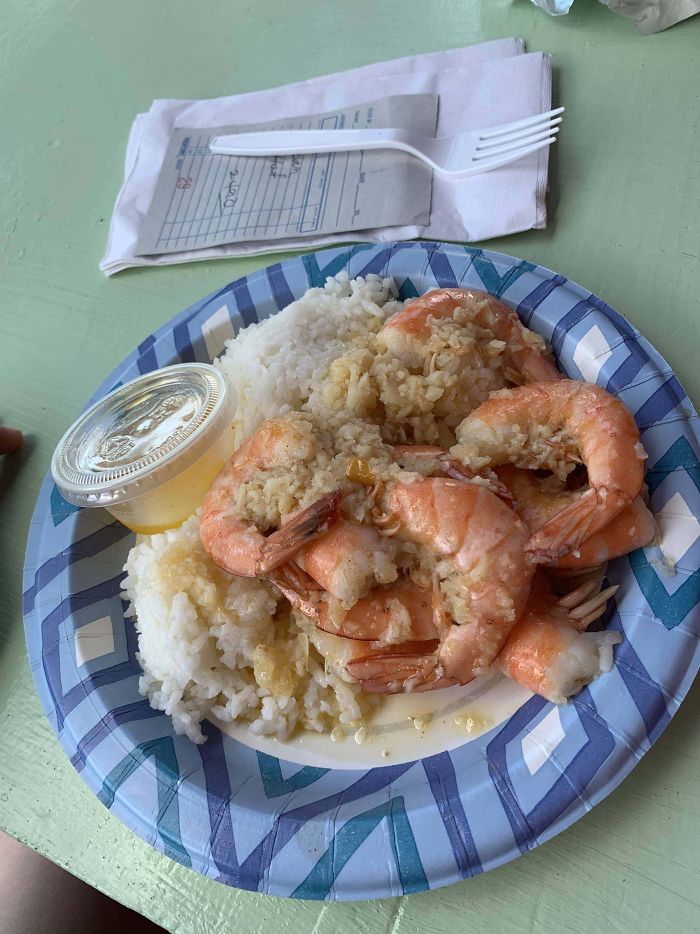 Asked For Extra Garlic For My Shrimp!