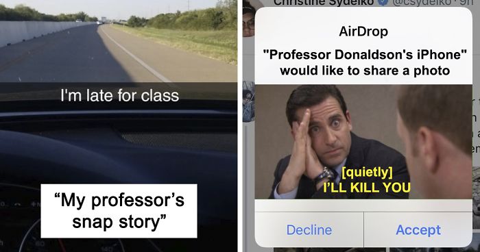 People Are Pointing Out How Hilariously Different High School Teachers And College Professors Are (30 Pics)