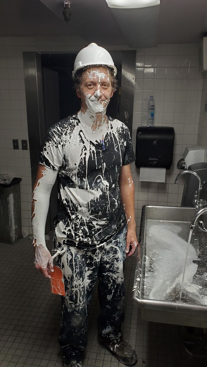 Turns Out There Was Still Pressure In The Line