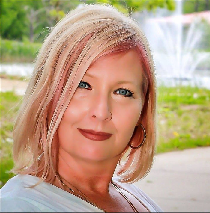 From A Local Professional Photographer's Portfolio. Her Neck And Chest Show The Reality Of The Situation