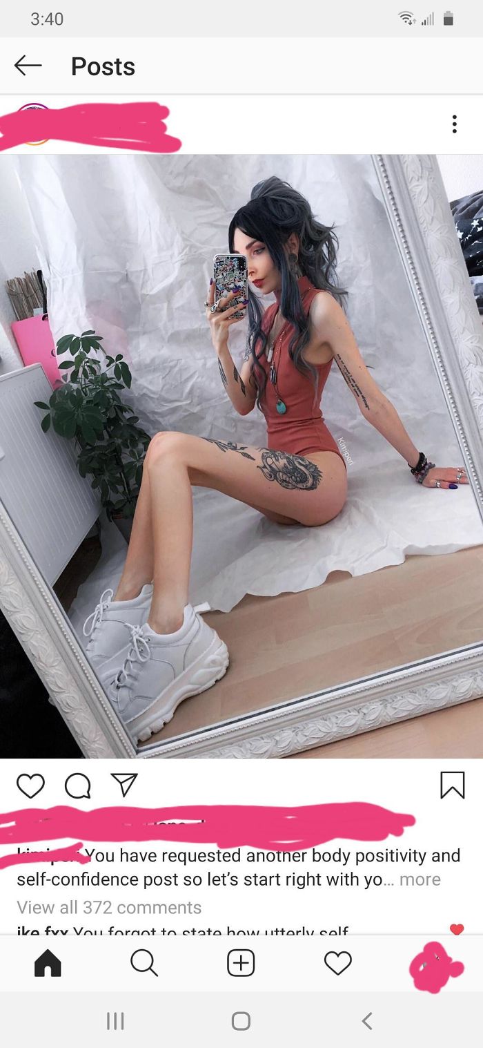 How Did I Not See How Unrealistically Photoshopped Her Photos Are?! And This Post Was Supposed To Be About Body Positivity?!