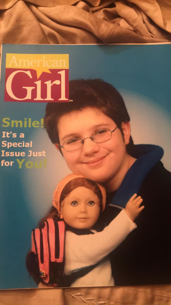 I Was Really Into American Girl Dolls And Begged My Mom To Let Me Do A Cover Shoot At The Store