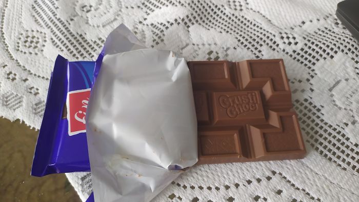 This Chocolate You Can't Properly Break