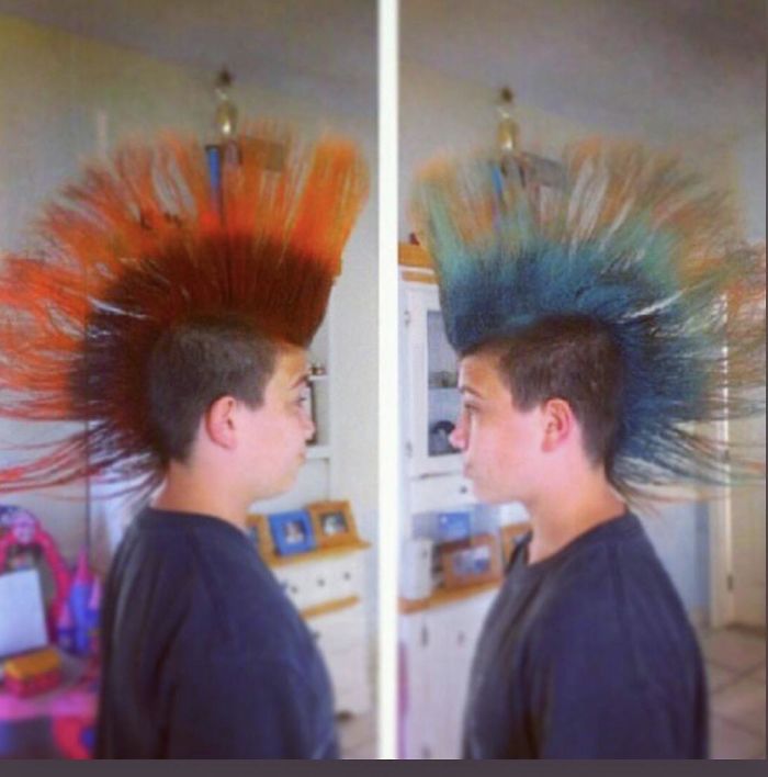 Back In Middle School I Could Go Through Two Full Cans Of Hairspray A Month