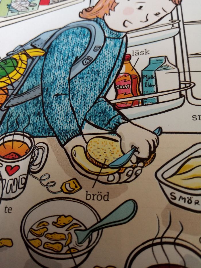 Why Is She Putting The Butter On Her Hand??!