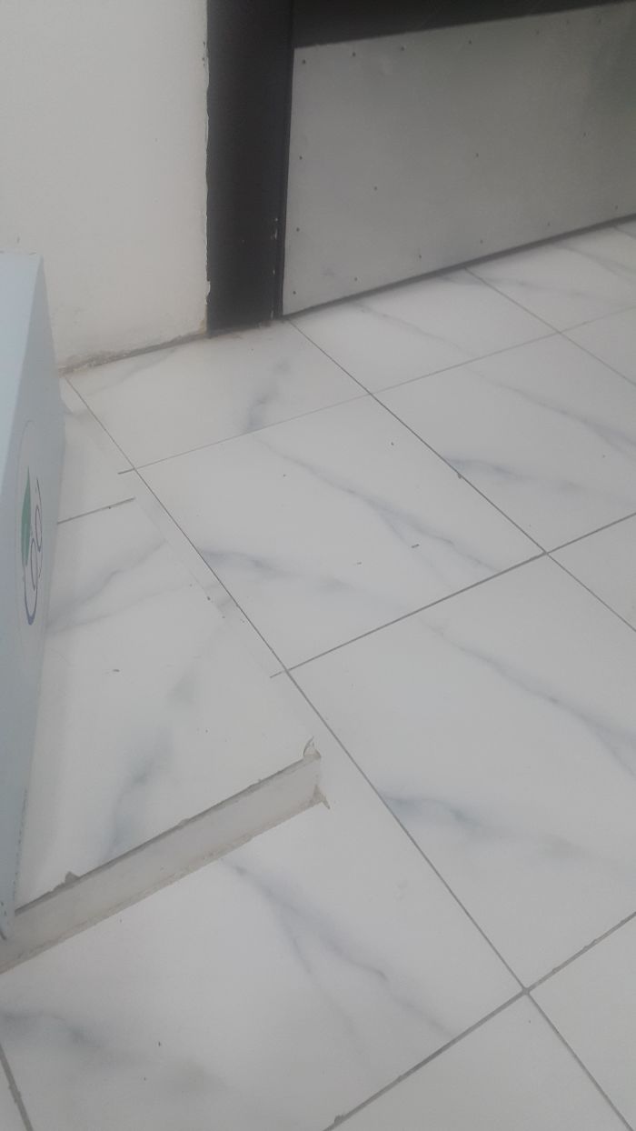 Today My Mom Hit Her Toe With This And Was Bleeding.. I Hate This Kitchen So Much