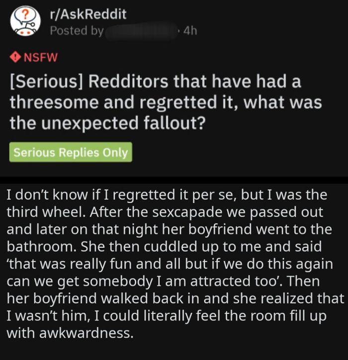 From Awkward To Sad Real Fast