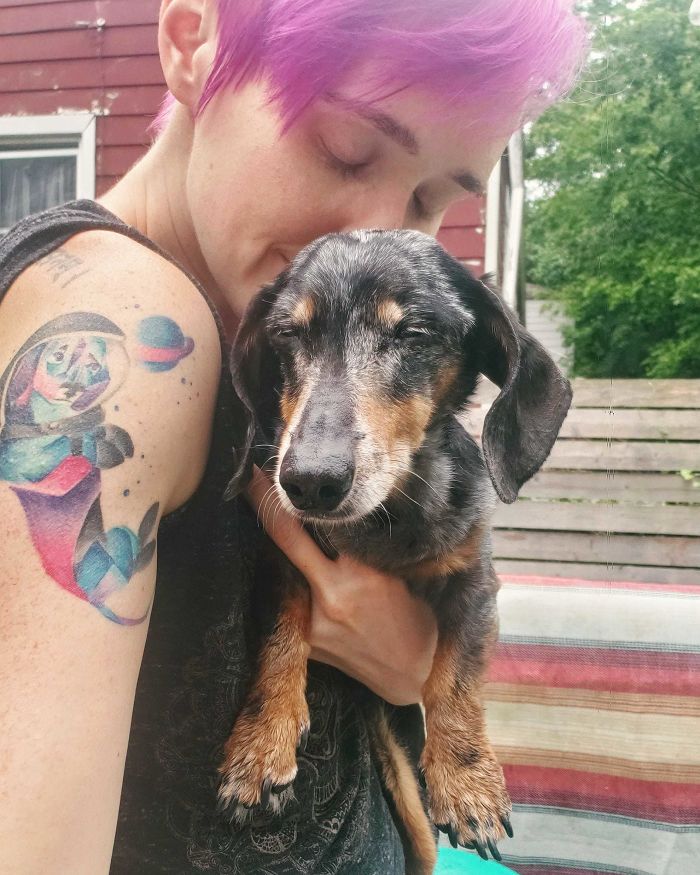 Today Is My Olive's Sweet 16. Help Me Wish A Very Happy Birthday To This Stoic Little Tube Of Love ❤️